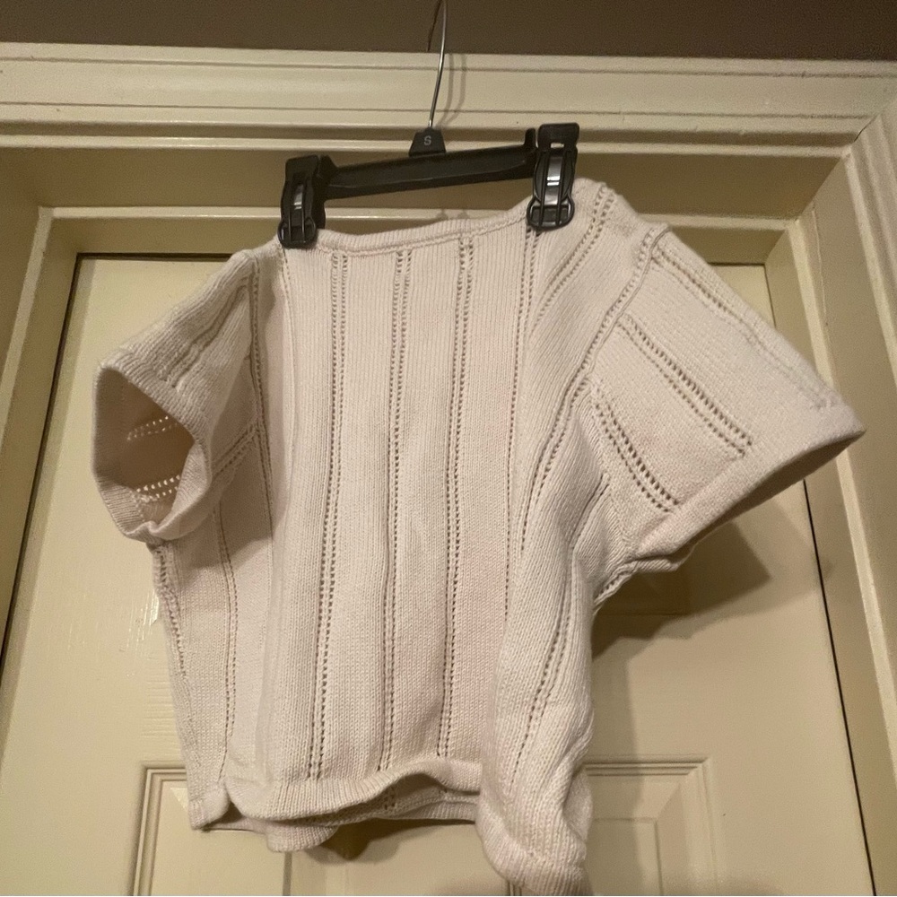 Chic Cream Knit Sweater